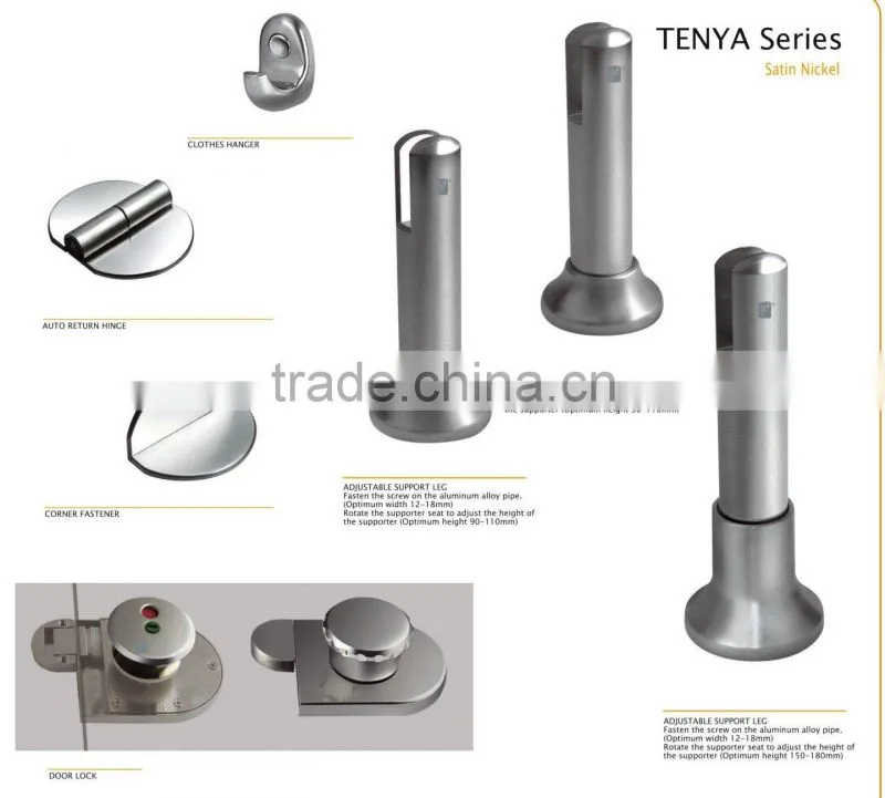 toilet partition clothes hanger (TENYA series)