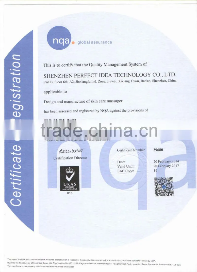 Factory supply ultrasonic facial machine for skin care