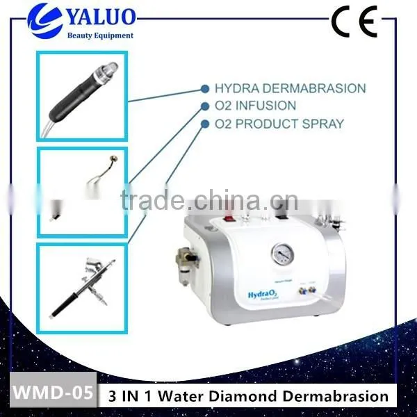 3 IN 1 Water Diamond Dermabrasion oxygen Peel Facial Machine