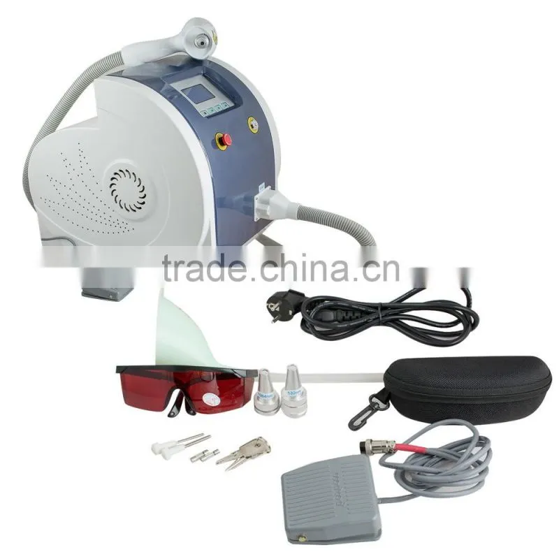 Tabletop Nd yag laser tattoo removal machine