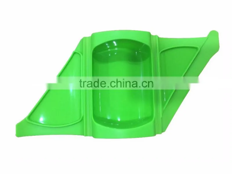 Kitchen Dish Microwave Square Mini Food Portable Silicone Vegetable Steamer