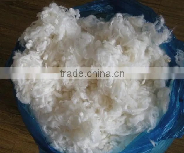 Dyed carbonized combed nerino wool fine color