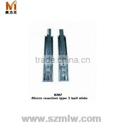 45mm automatic ball bearing slide back to position 3 fgv mental drawer slide