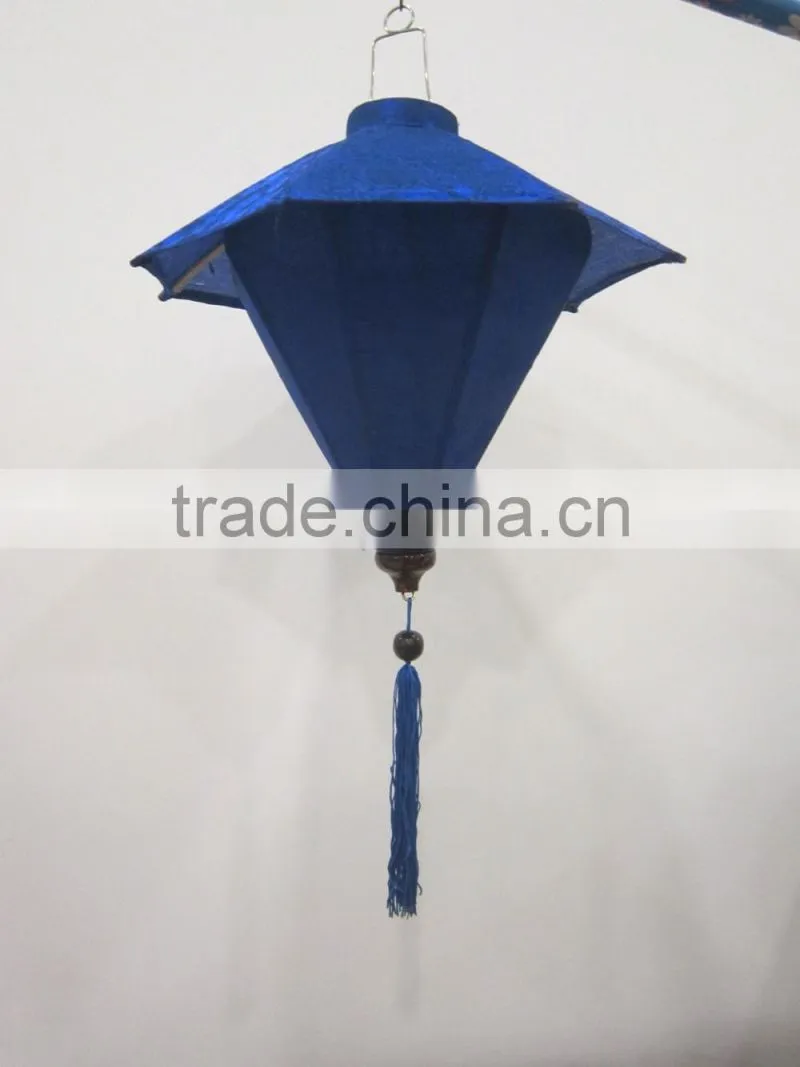 Customized color silk lantern for decoration, high quality lanterns made in Vietnam