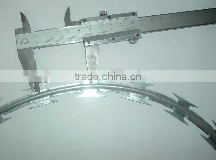 Razor Wire Flat wrap Coils
