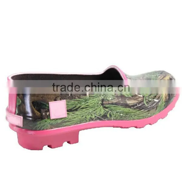 Women Rubber Garden Shoe,Lightweight Waterproof Rubber Boots,Lightweight Ankle Boots