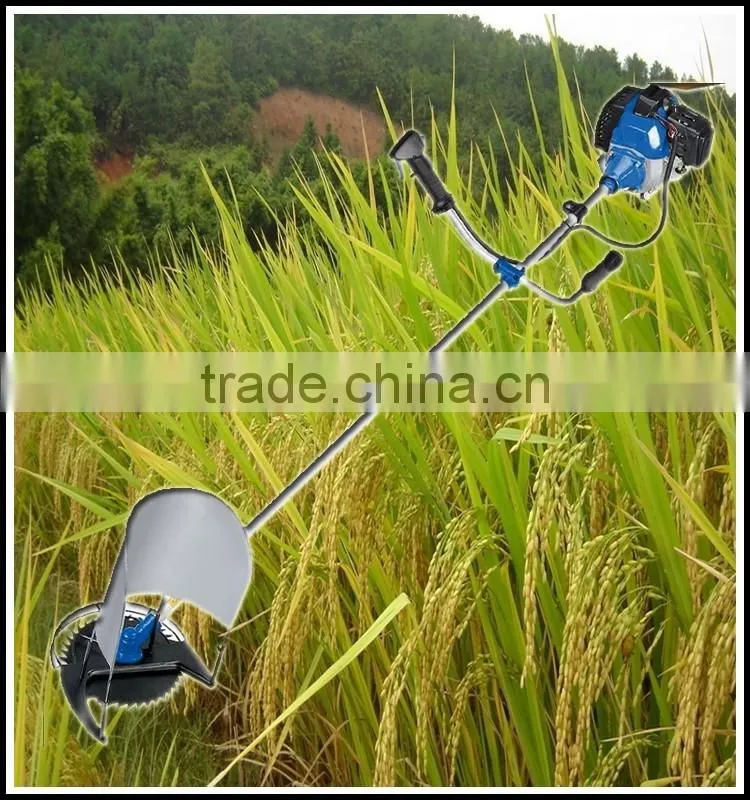 Portable small farm equipment mini grain combine harvester for sale
