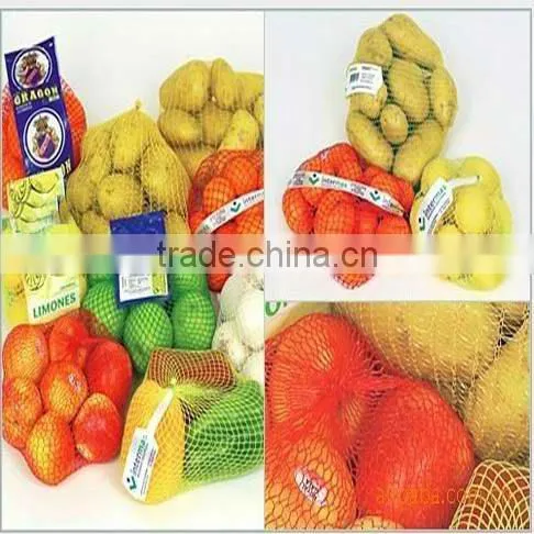 2012 hdpe raschel bag packing mesh bag for vegetables