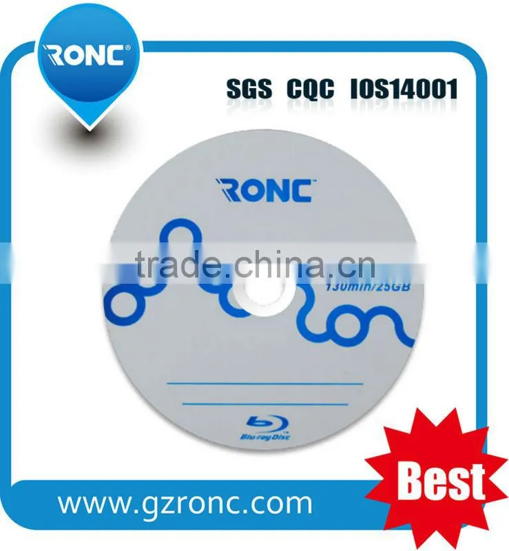 25GB blue ray disc/ blank dvd disc wholesale/ blank disc