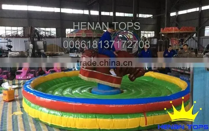 Thrill Rides mechnical rodeo bull/machine rodeo bull/mechnical bull ride for sale