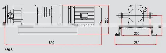 ROTARY LOBE PUMP rotor pump for honey