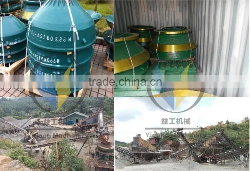 100%HOT SALE all kinds of blow bar for Crusher wear parts spare part jaw plate concave for cone crusher