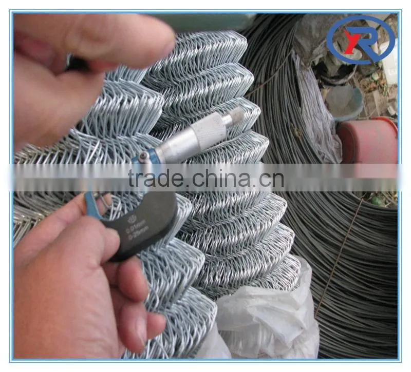 Alibaba china - cheap hot dip galvanized perimeter security used chain link fencing for sale