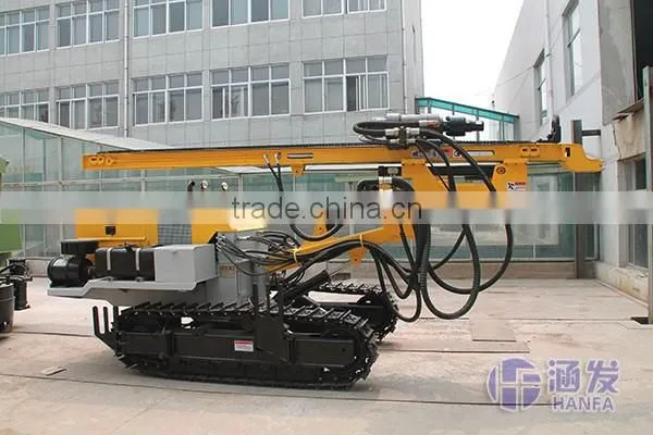 CE certificate ! Quality ensure your best choice ! HF140Y hydraulic crawler rock drilling rig , geotechnical drilling rig