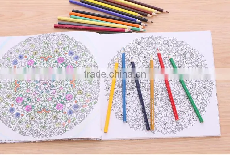 Break Resistance Wood 12 Color Pencils