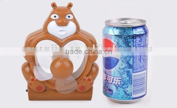 Supply fashion Creative Mini USB charging cartoon fan