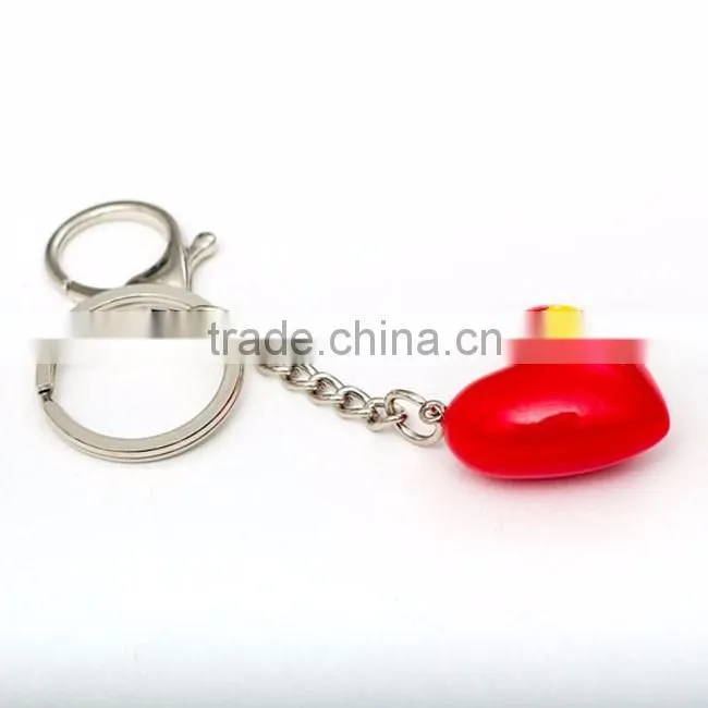Cheap heart shape keychain /keychain supplier