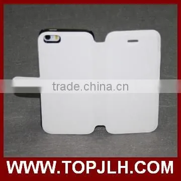 factory oem service customize pu leather wallet case for iphone 6 , uv print