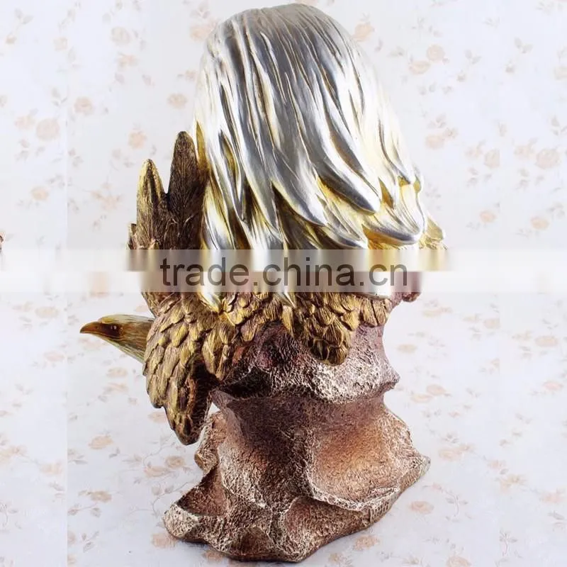 Custom outdoor garden decor large eagle statues