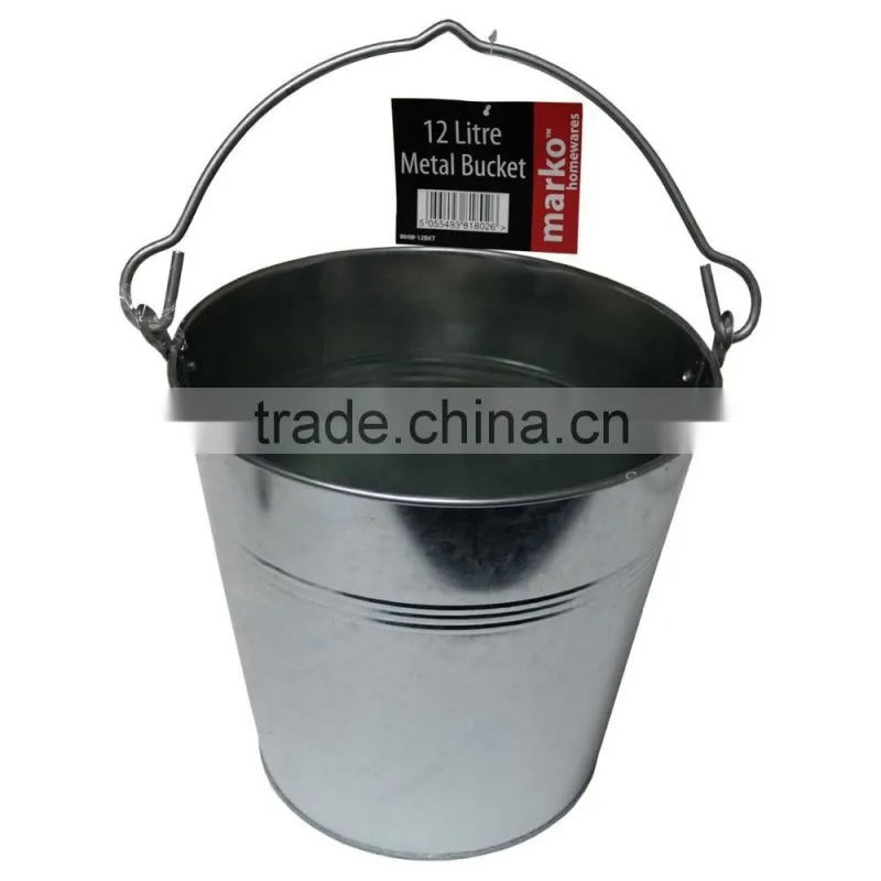 GALVANIZED ZINC TIN METAL BUCKET