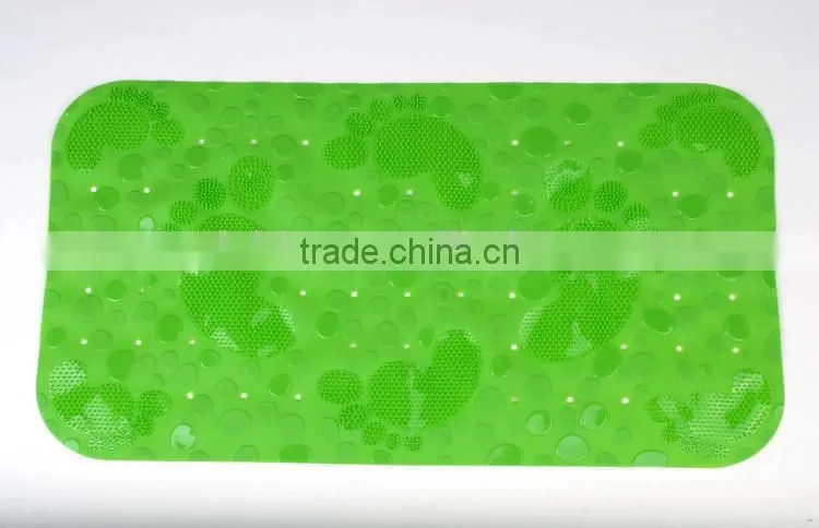 Bottom price useful anti-slip pvc applique heated bath mats