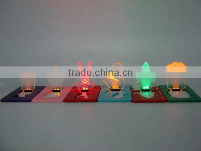 hot selling folding led card light