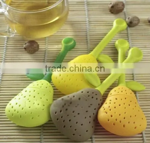 custom silicone tea infuser/ tea bag