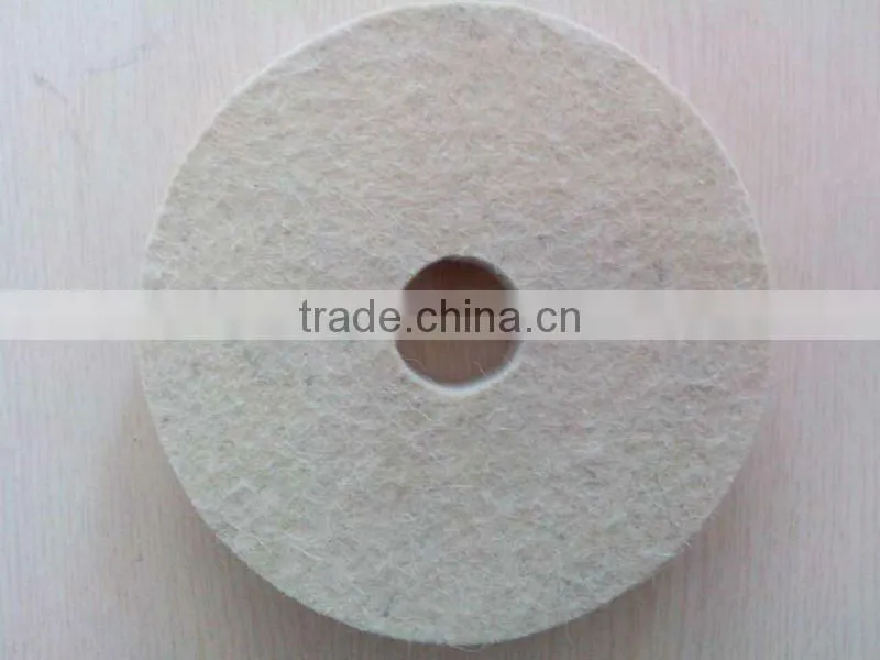Felt wool polishing wheels/Wool round/felt wheels