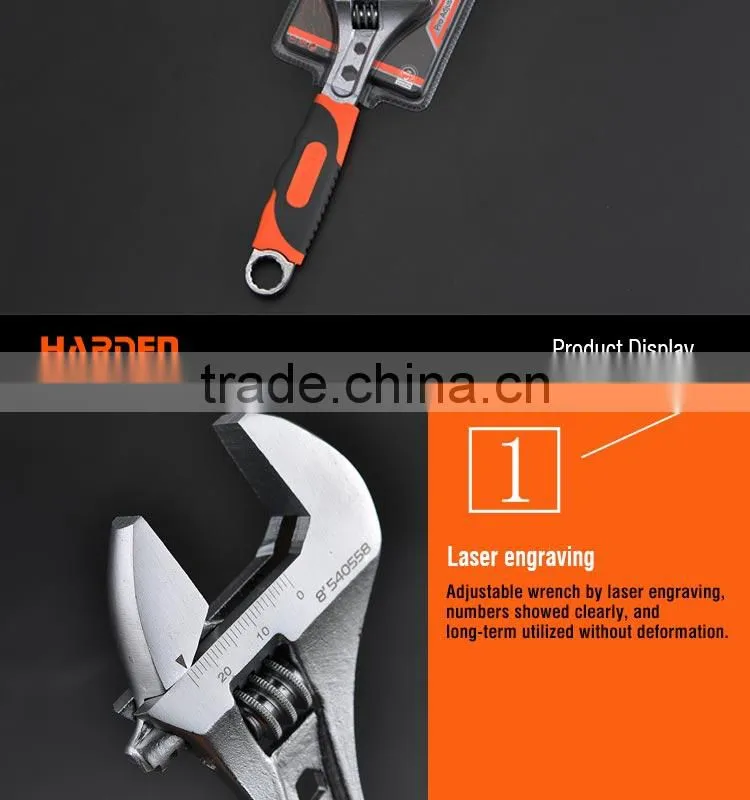 Professional adjustable wrench special wrenches furniture tools flexible adjustable wrench