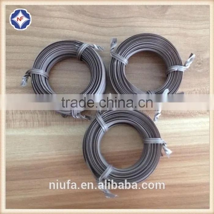 green twist tie garden supplies twist tie plant tie made in China