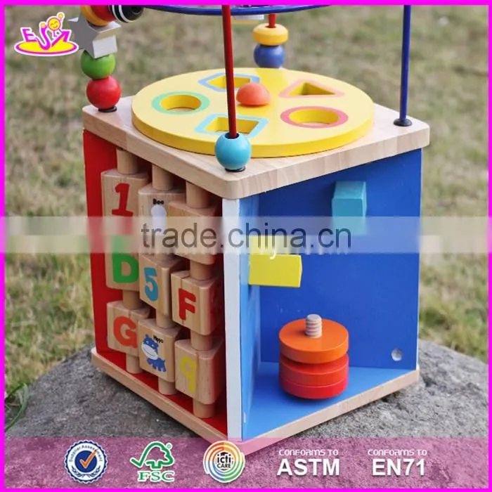 Baby kids montessori toys wooden learning toys for toddlers W11B090-S