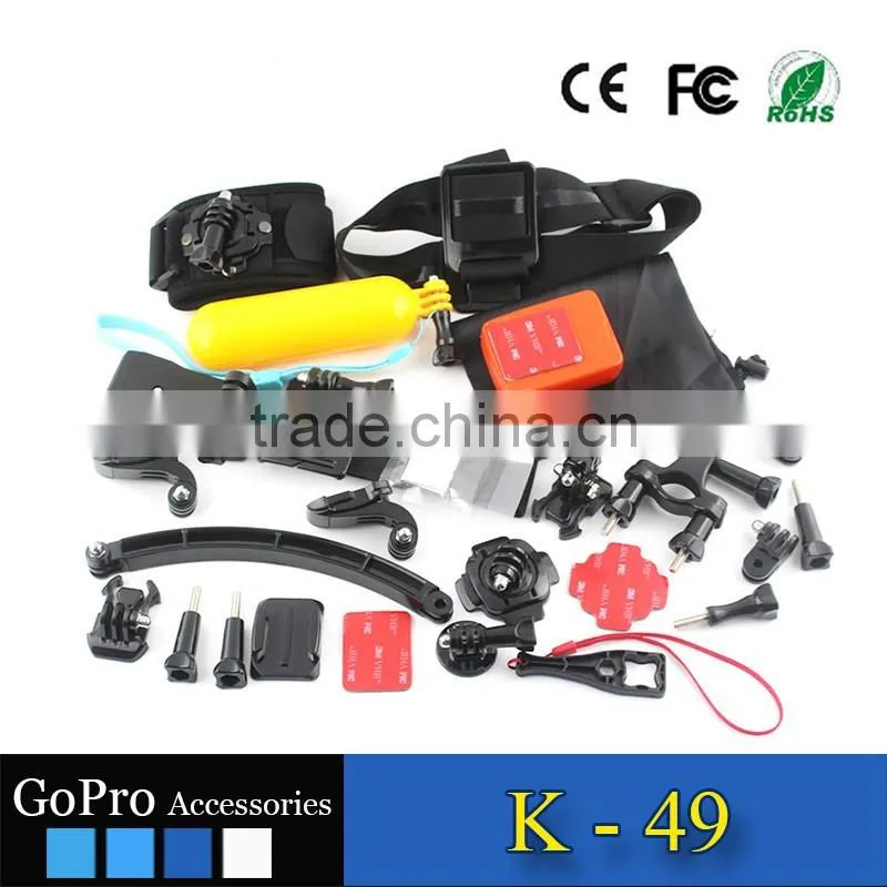 camera accessories products kit used for gopros heros 4 action camera