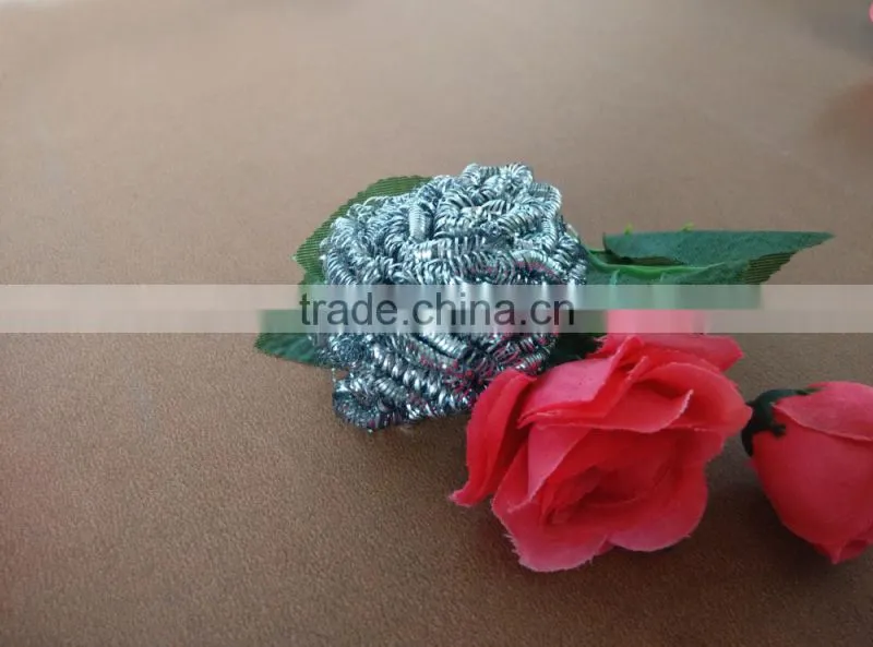 Cheaper kitchen cleaning scourer stainless steel scourer
