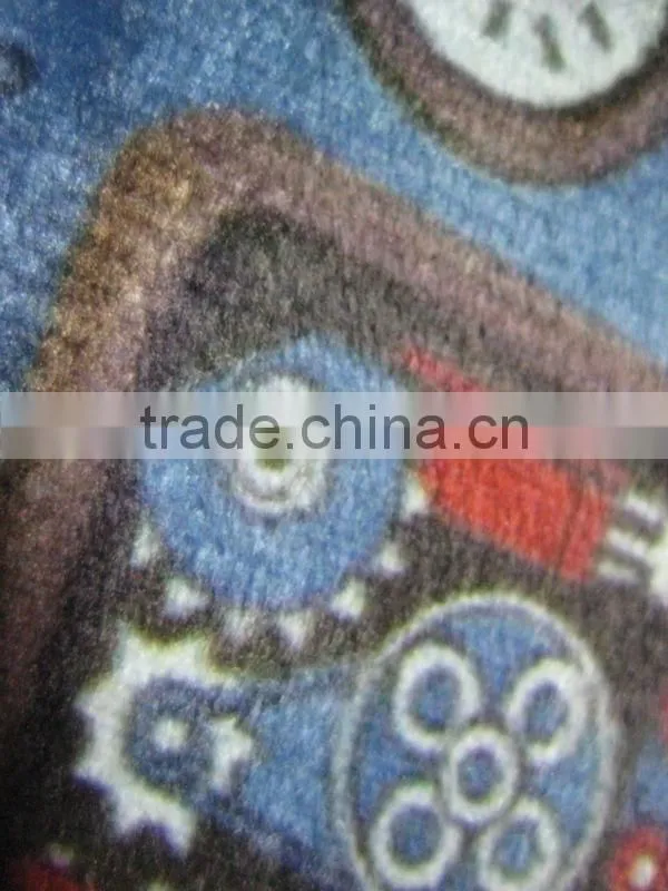 customized velvet sublimation heat transfer print