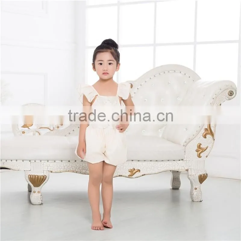 2017 Wholesale Children's Boutique pink Clothing Kids Bulk, baby romper