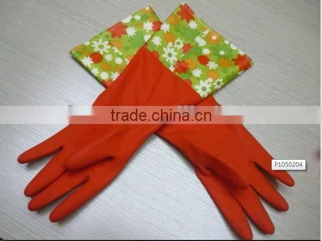 colored latex gloves