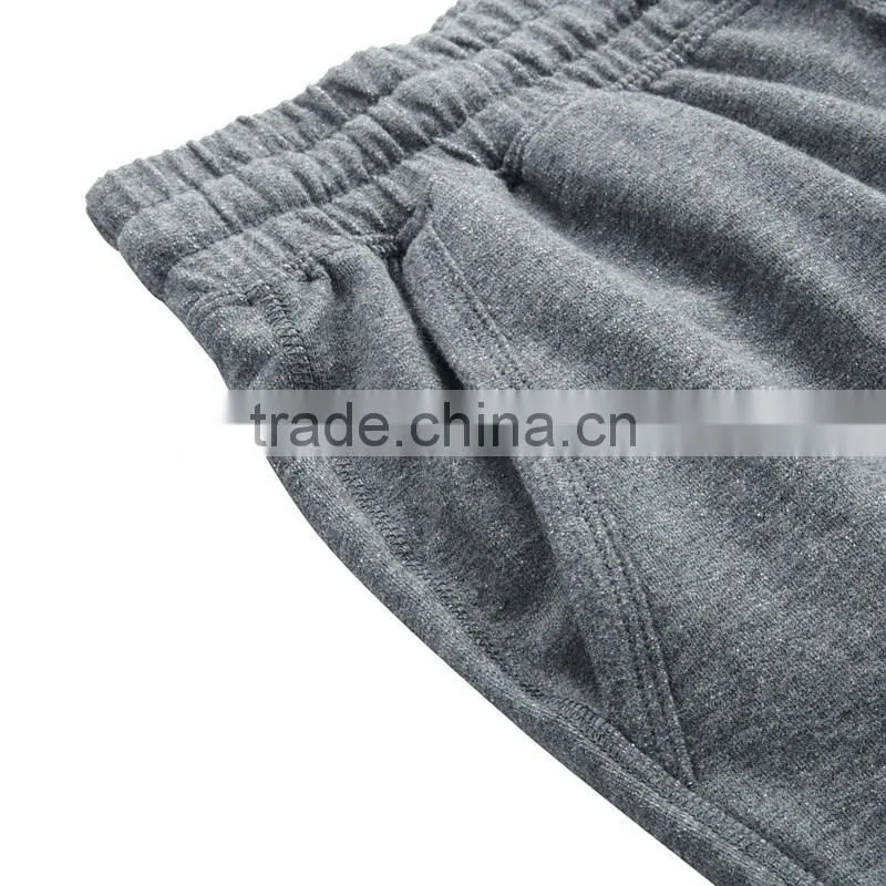 2015 Hot sale mens trousers 100% cotton casual sweat pants jogging & running pants