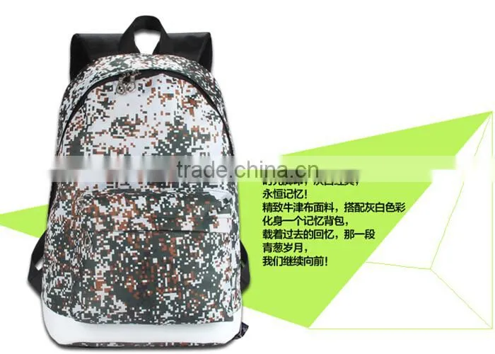 Custom kid school backpack with detachable lunch bag,funny backpack for school