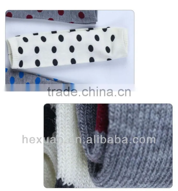 Fashion Solid Color Knit Leg Warmers for Baby in Stock