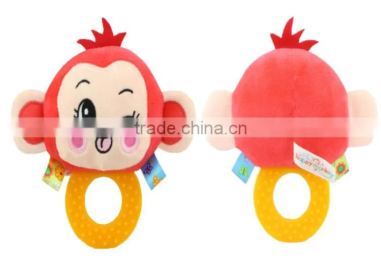 Lovely animal baby teether toys