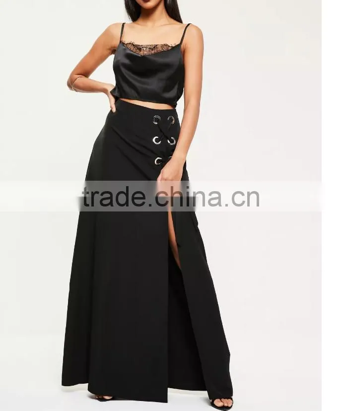 latest design Women Waist Skirt Long Maxi Dress fancy long skirt