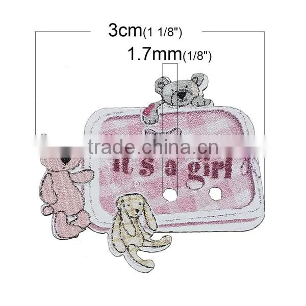 Manufacturer In China decorative wood button