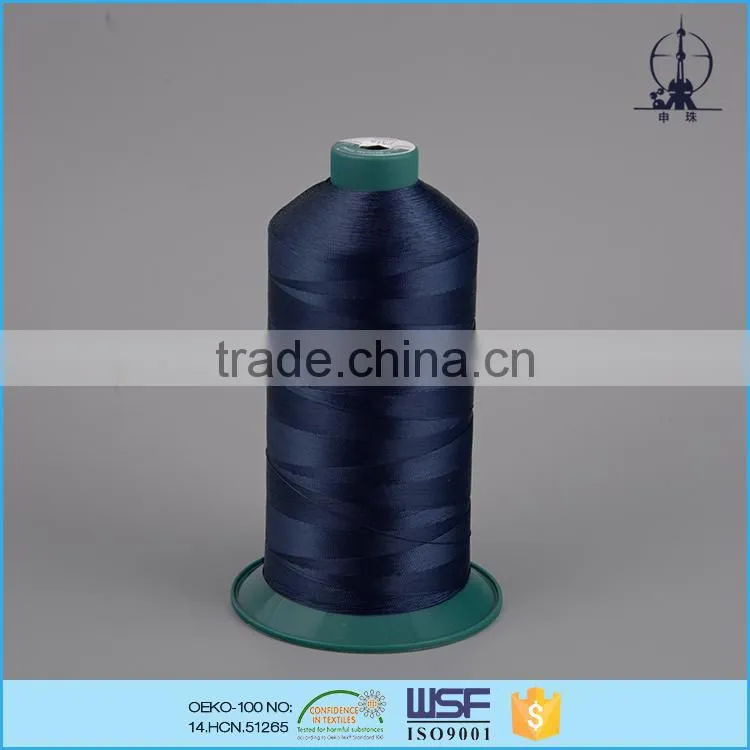 420D/3 135tex 20tickets Leather bag nylon 66 filament sewing thread