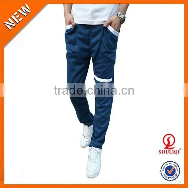 OEM service many colors with your owm logo men pants & trousers /embroidery or printing your owm logo pants H-1052