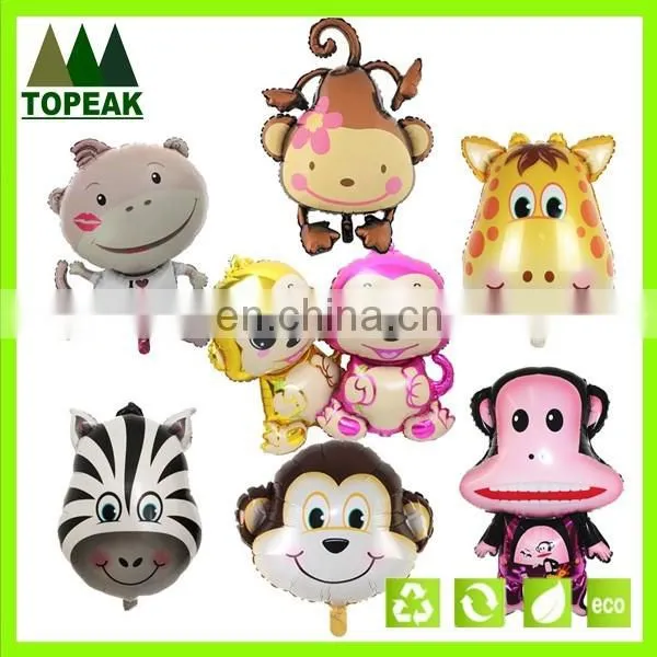 Cute sunflower shaped Balloons Party Decoration Aluminum Foil Membrane Ballons