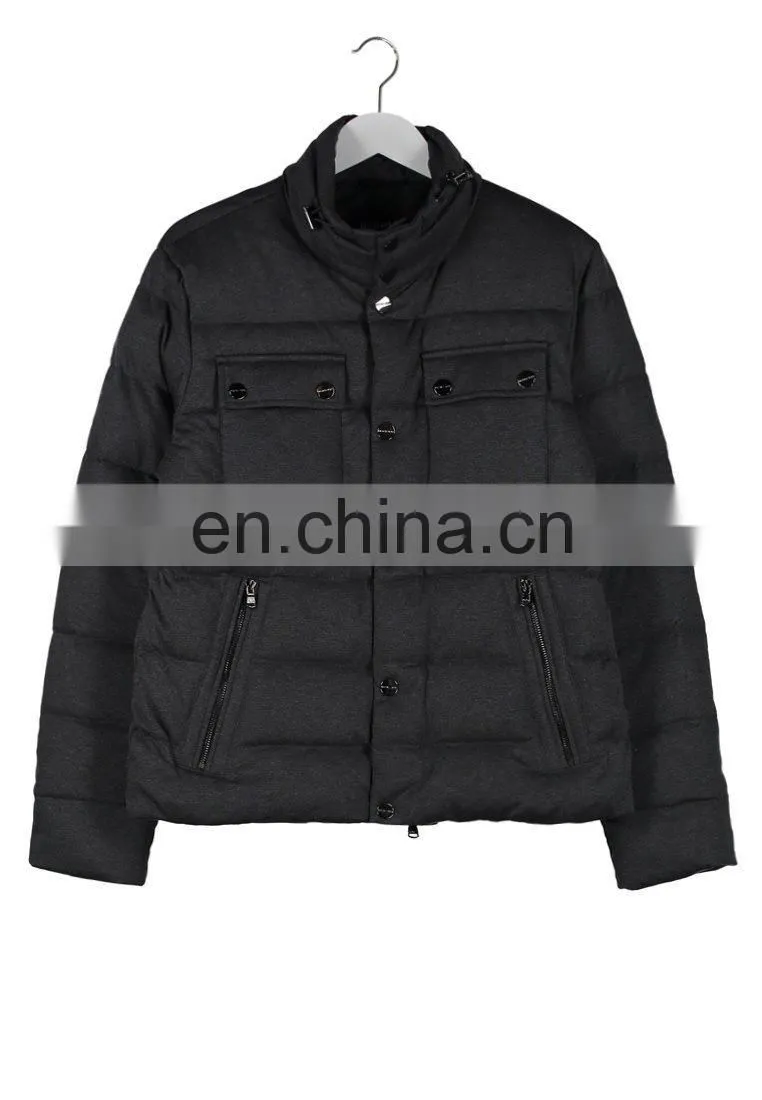 chic artificial down jacket for man