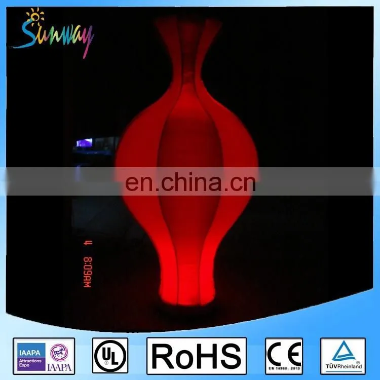 OEM LED Decorative inflatable vase model for advertising
