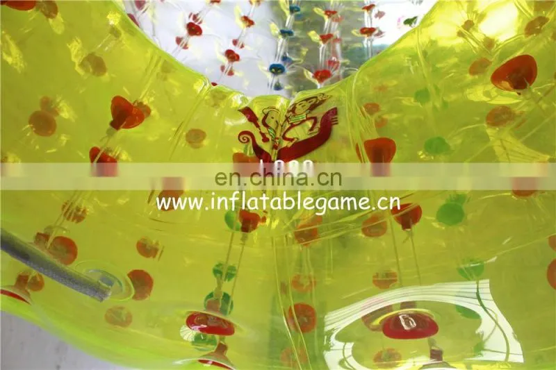 Guangzhou factory directly sale clear roll inside inflatable ball 2.8X2.6M