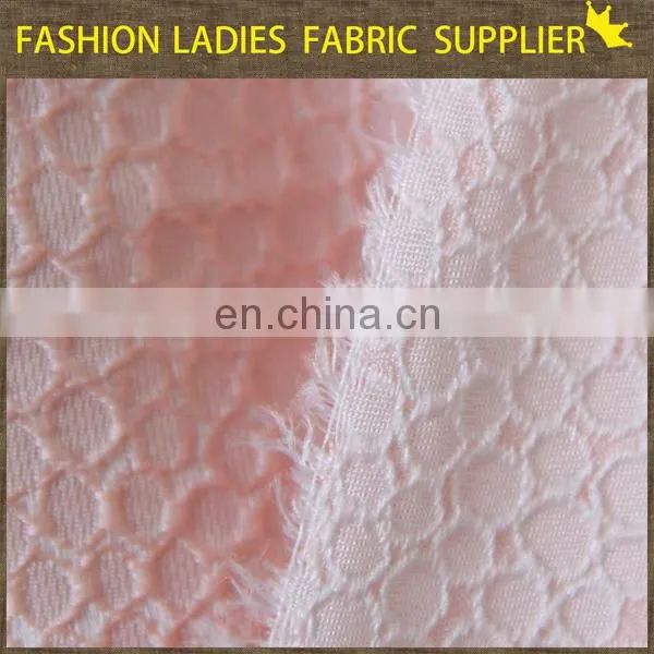 Onway Textile Polyester Jacquard dyed Satin Fabric/crystal satin/jacquard fabric