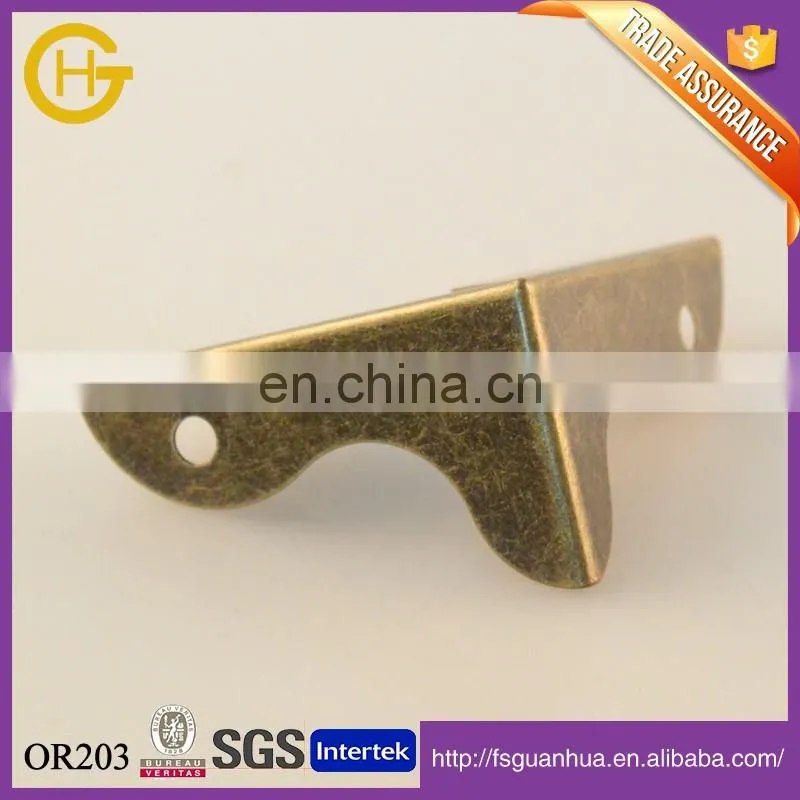For book antique brass metal corner protector